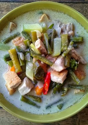 Foto resep Lodeh campur #PrRamadhan_palingkaporit