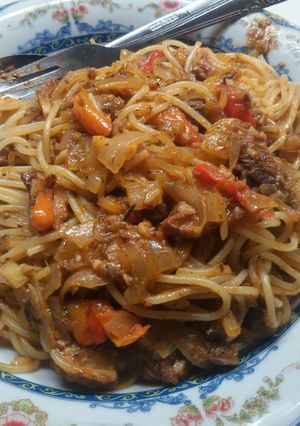 Foto resep Spagetti Sarden Praktis👌