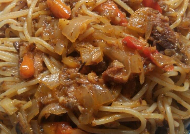 Resep Spagetti Sarden Praktis oleh Risa Hikmawati Cookpad