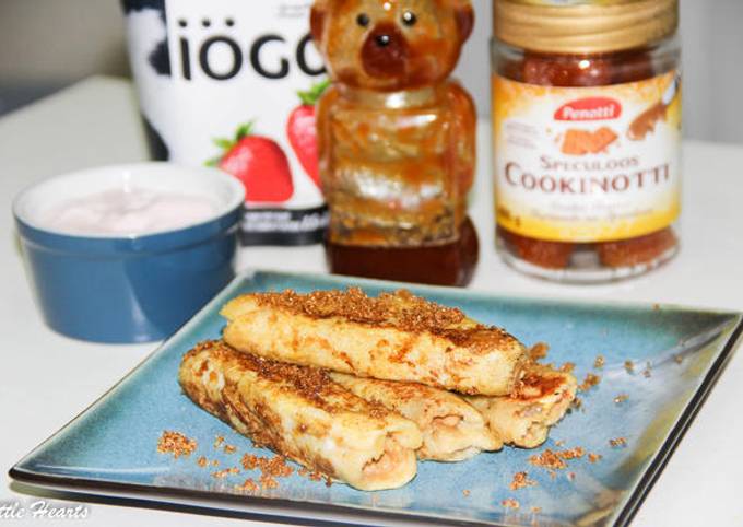 Recipe of Quick Cookie Butter French Toast Roll-Ups