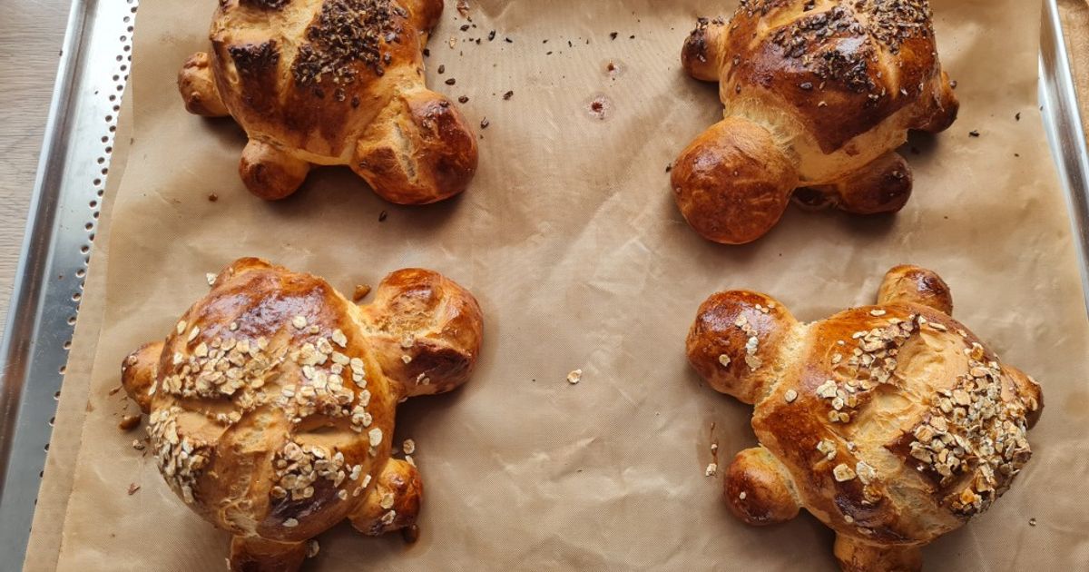 Schildkröten Brötchen Rezept von Tanja Werner - Cookpad Schildkröten Brötchen Rezept von Tanja Werner - Cookpad