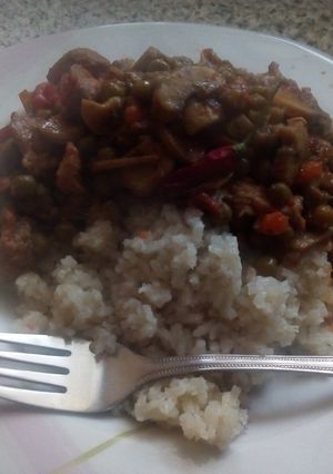 Gombás-zöldséges ragu recept fotója