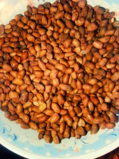 A picture of Roasted Groundnuts#Endofyearchallenge.
