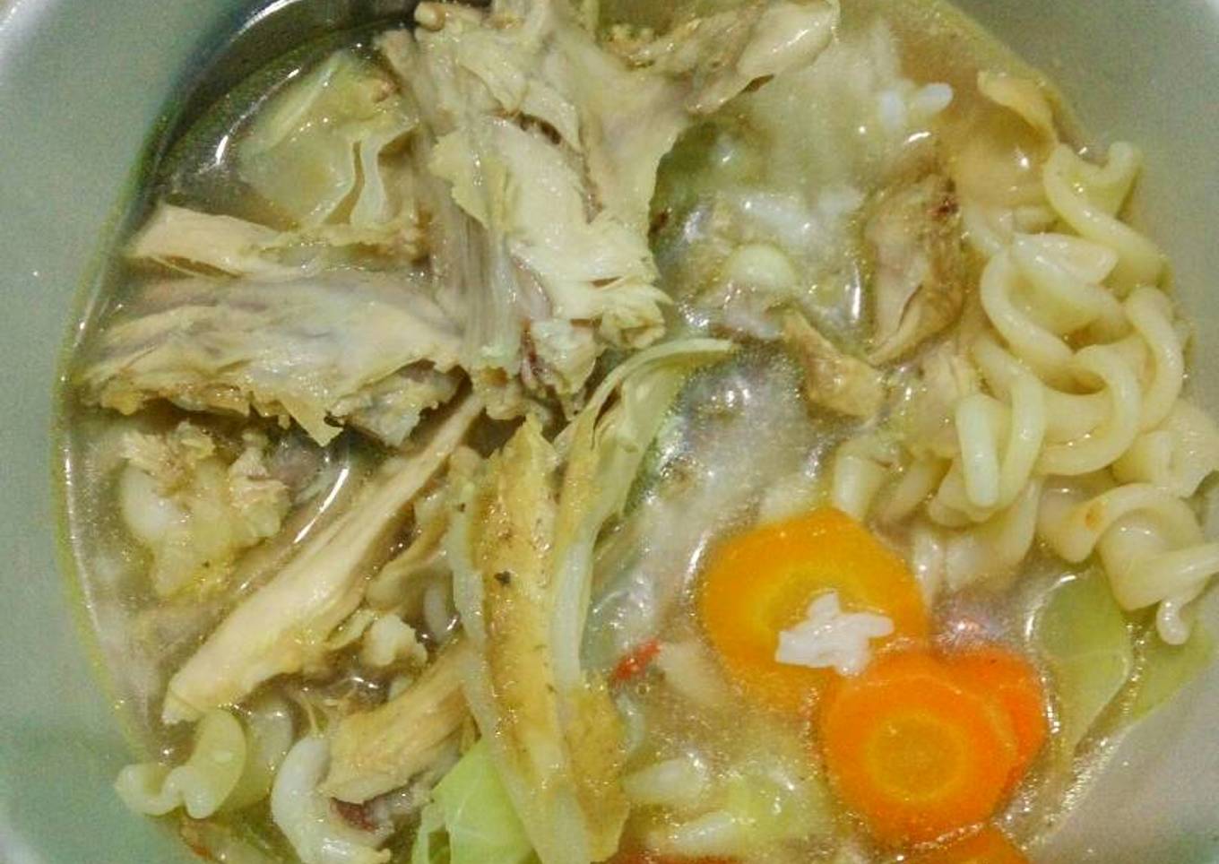 Sop ayam simple