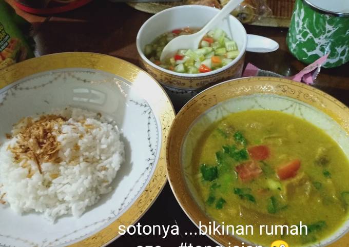 Soto kuning kikil(kaki sapi Bogor