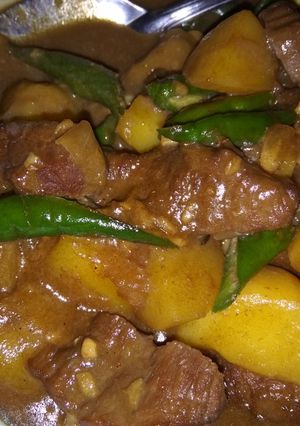 Foto resep Cah sapi kentang