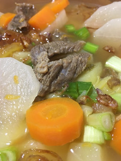 Foto resep Sup Sapi dengan Lobak, wortel dan kentang