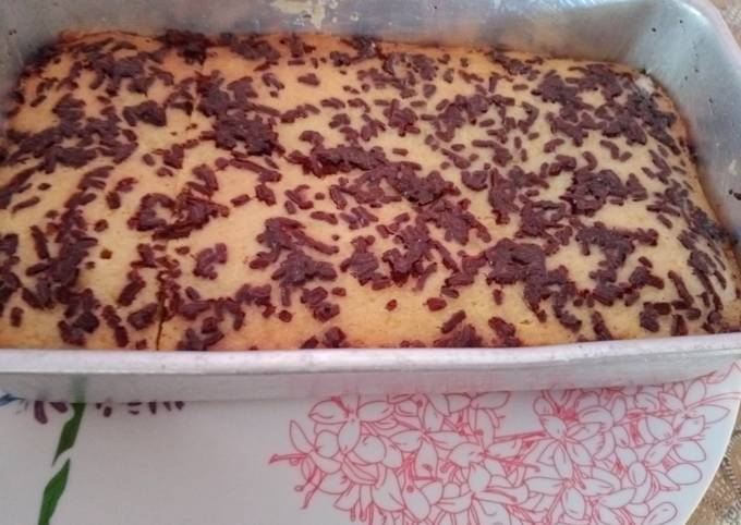 Bingka labu coklat rice