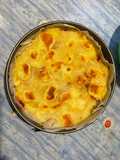 Gâteau con patate e salsiccia senza uova