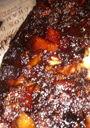 Una foto de Torta de manzana