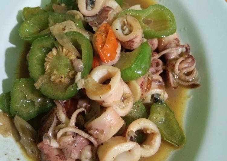 Resep Asin Cumi Cabe ijo Jadi, mengenyangkan