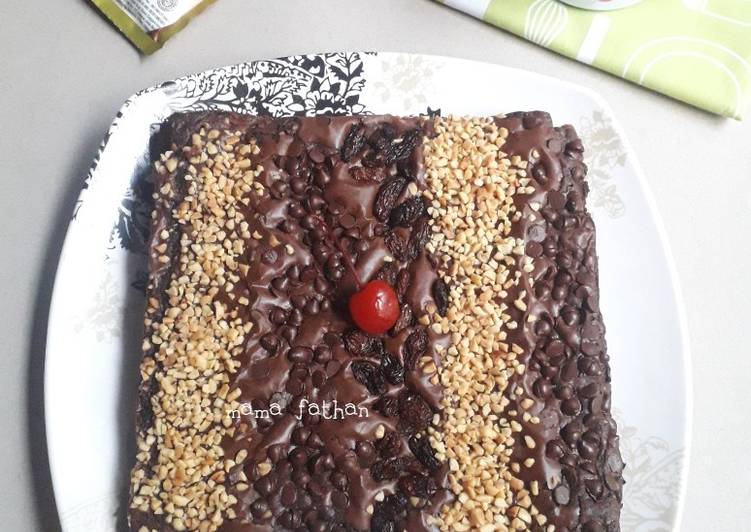 Resep Chewy coffee brownies yang Menggugah Selera