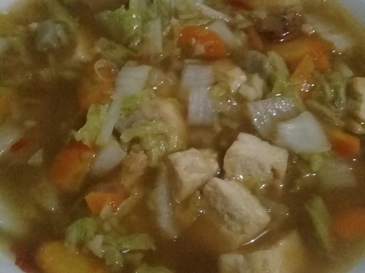 Langkah Gampang Menyiapkan Resep Tumis Sawi Putih Tahu #37 yang Sempurna Anti Ribet, Mantap