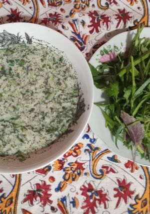 عکسی از دستور آبکشک،خیار