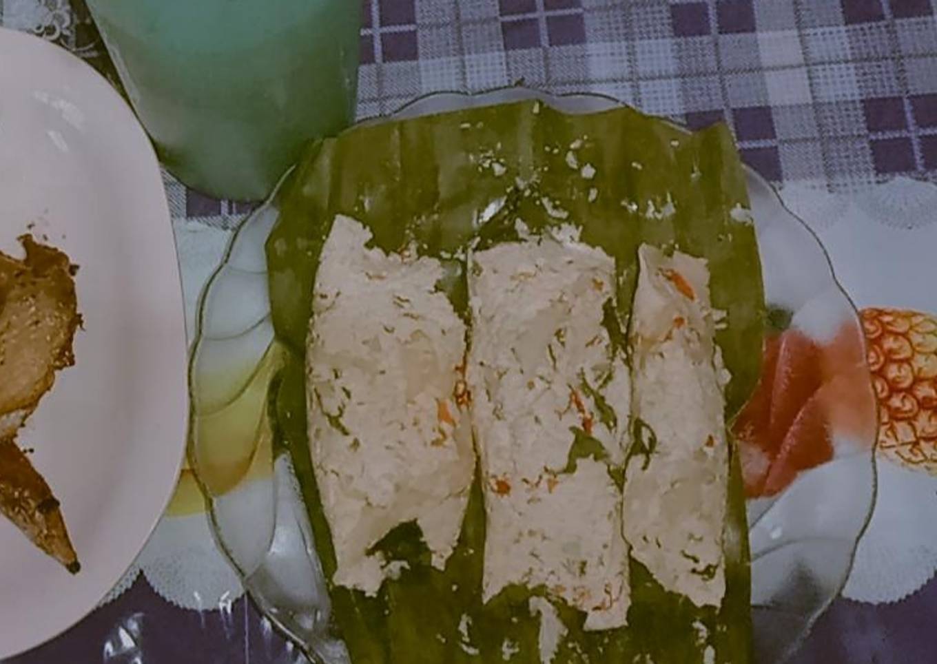 Pepes tahu mix jamur dan kemangi