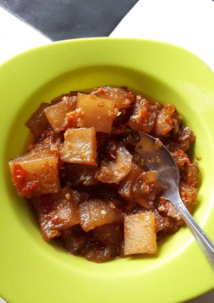 Foto resep Tumis kikil pedass