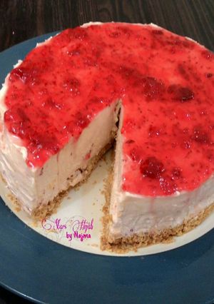 Foto resep Strawberry cheesecake no bake