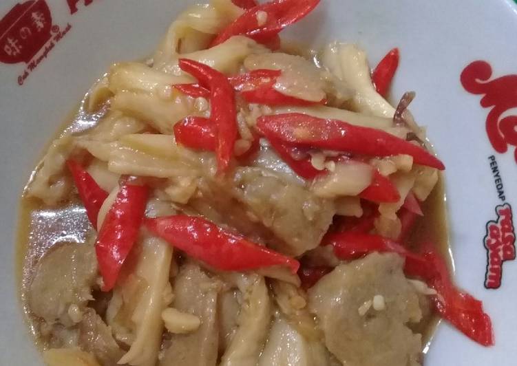 Tumis Jamur Tiram&Baso