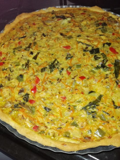 Una foto de Quiche de Jurel