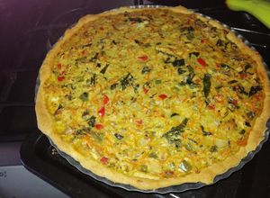 Una foto de Quiche de Jurel