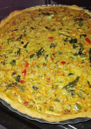 Una foto de Quiche de Jurel