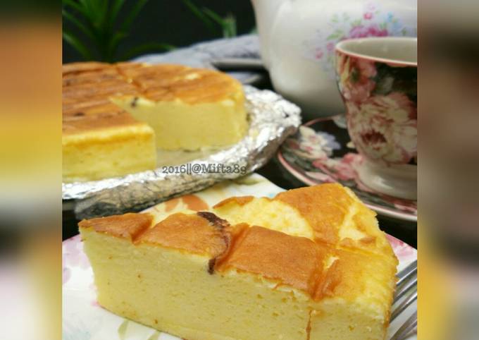 Resep Japanese Cheese Cake/ Japanese Cotton Cheese Cake Resep Japanese Cheese Cake/ Japanese Cotton Cheese Cake