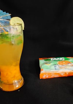 A picture of Sprite orange jelly.
