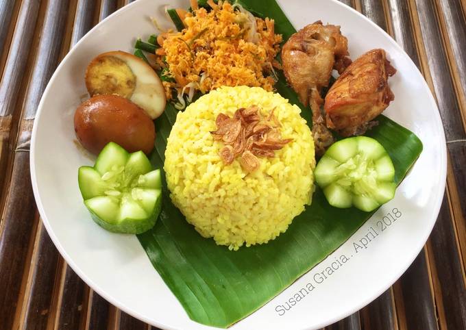 Nasi Kuning Istimewa (PR_BukanNasiBiasa) foto resep utama