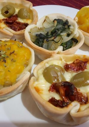 Foto principal de Empanadas "canastita" express: 4 sabores vegetarianos 🥟