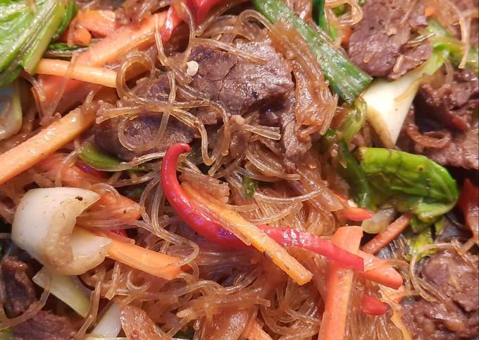 JapChae Soun Goreng ala Korea