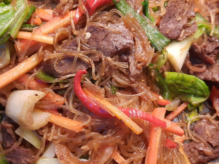 Resep: JapChae Soun Goreng ala Korea Sederhana Dan Enak