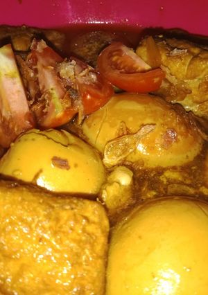 Foto resep Semur telur tahu