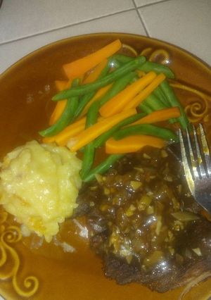 Foto resep Steak daging rumahan #lezat 🍴