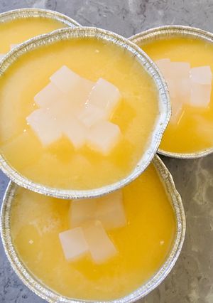 Foto resep Silky puding jeruk