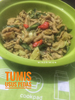 Foto resep Tumis Usus Pedas