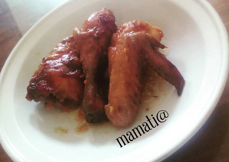 Resep ayam panggang oven simple sedappp…. :) yang Bisa Manjain Lidah