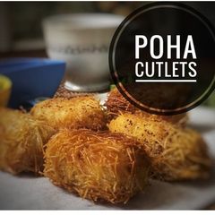 A picture of Poha Cutlets.