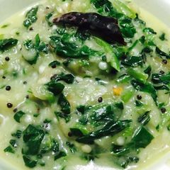 A picture of Methi Baigan Bharta.
