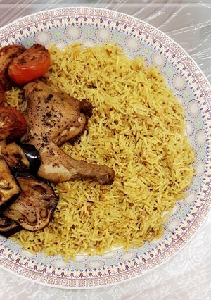 صورة لوصفة مندي دجاج