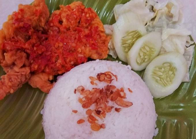 10. SAMBAL AYAM GEPREK