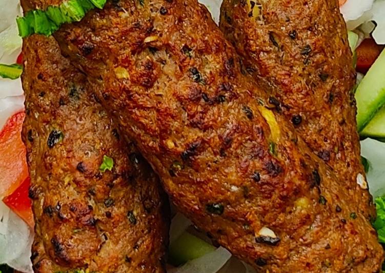 How to Make Favorite FRIED SEEKH KABAB