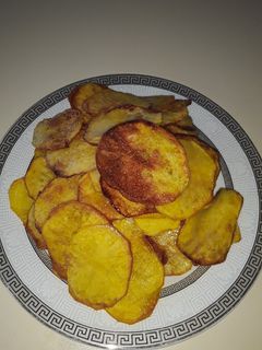 عکسی از دستور چیپس خونگی 😋😋😋