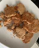 Polvorón de crema de cacahuete saludables