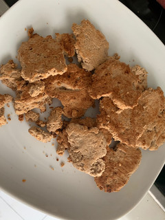 Una foto de Polvorón de crema de cacahuete saludables