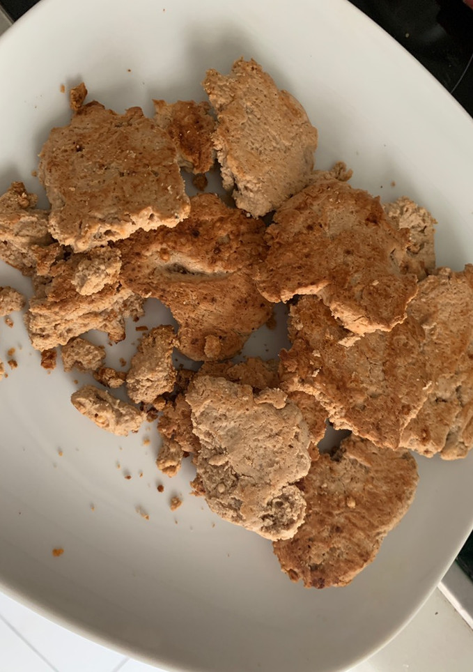 Una foto de Polvorón de crema de cacahuete saludables