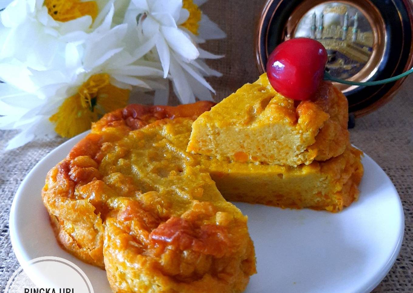 Bingka Ubi Kuning Panggang