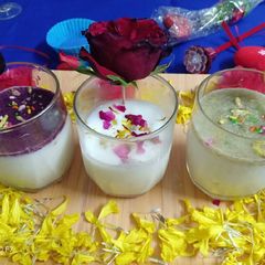A picture of Rangeen thandai.