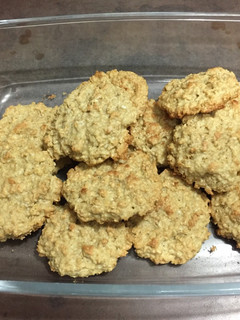 Una foto de Galletas de avena y coco