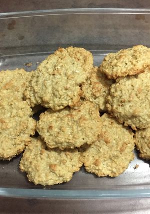 Una foto de Galletas de avena y coco