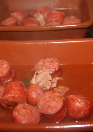 Una foto de Chorizos al cava